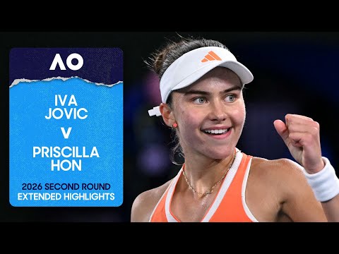 Iva Jovic v Priscilla Hon Extended Highlights | Australian Open 2026 Second Round
