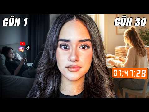 30 Günde Takipçimi TEMBEL Öğrenciden ÇALIŞKAN Öğrenciye Dönüştürdüm #yks #yks2026