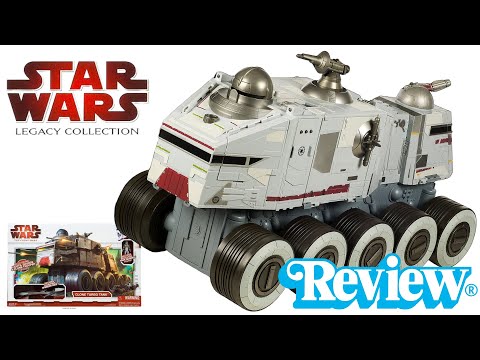 Star Wars Legacy Collection CLONE TURBO TANK!