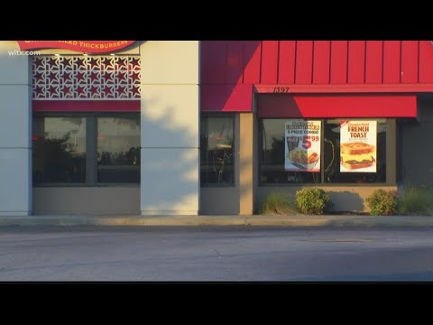 Hardees about to get chicken and waffles