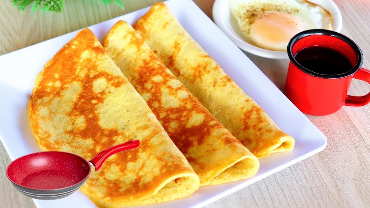 A MELHOR CREPIOCA DE BANANA FEITO NA PANELA RED SILVER