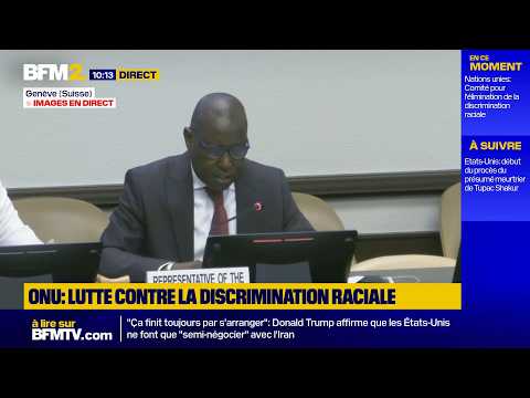 Capture d'écran du flux en direct de la chaîne de télévision BFM TV