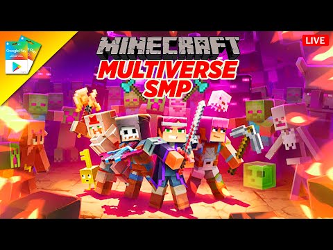 🔥Minecraft Multiverse SMP - Hunting for Google Play Card Giveaway!
