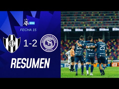 Central Córdoba 1 vs. Independiente Rivadavia 2 | #TorneoApertura2025 | RESUMEN | FECHA 15