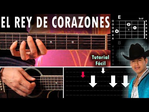 El Rey De Corazones - Ariel Camacho GUITARRA Tutorial | Acordes