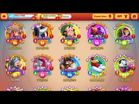 Looney Tunes World of Mayhem Legendary Wheel, Spootlight Wheel, Lots of Cosmics