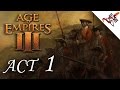 Age Of Empires 3 Mission 5 TEMPLES OF THE AZTECS Act 1 Campaign HARD 1080p