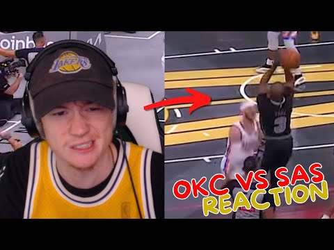 Reacting to Spurs vs Thunder In-Season Tournament Game!