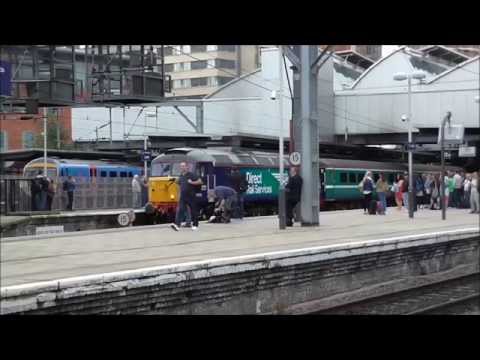 (HD) Loco hauled sets and Northern Belle at Leeds and Outwood 5/7/14