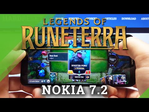 Game Test on Nokia 7.2 - Legends of Runeterra Gameplay