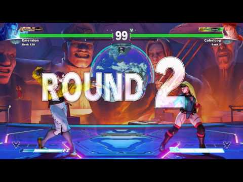 SFV~ Emerison (Vega) vs  Cammy (Cobelcog) HD