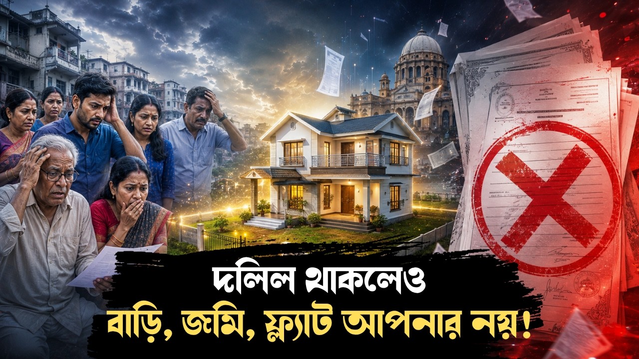 দলিল থাকলেও বাড়ি-জমি আপনার নয়? বলছে সুপ্রিম কোর্ট! | Supreme Court On Land Registration | India