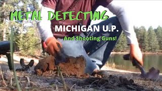 Deer Camp 2015 -  Metal Detecting Michigan Upper Peninsula