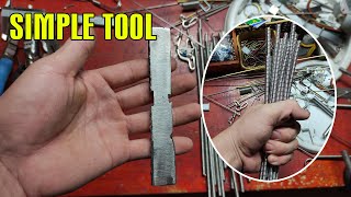 How to make handmade keychain tool | Stainless steel craft keychain | 