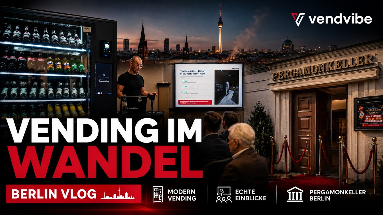 vendvibe Berlin Vlog: Vortrag beim Internationalen Wirtschaftsrat im Pergamonkeller – Vending im Wandel