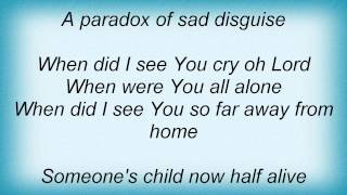 Stryper - When Did I See You Cry Lyrics