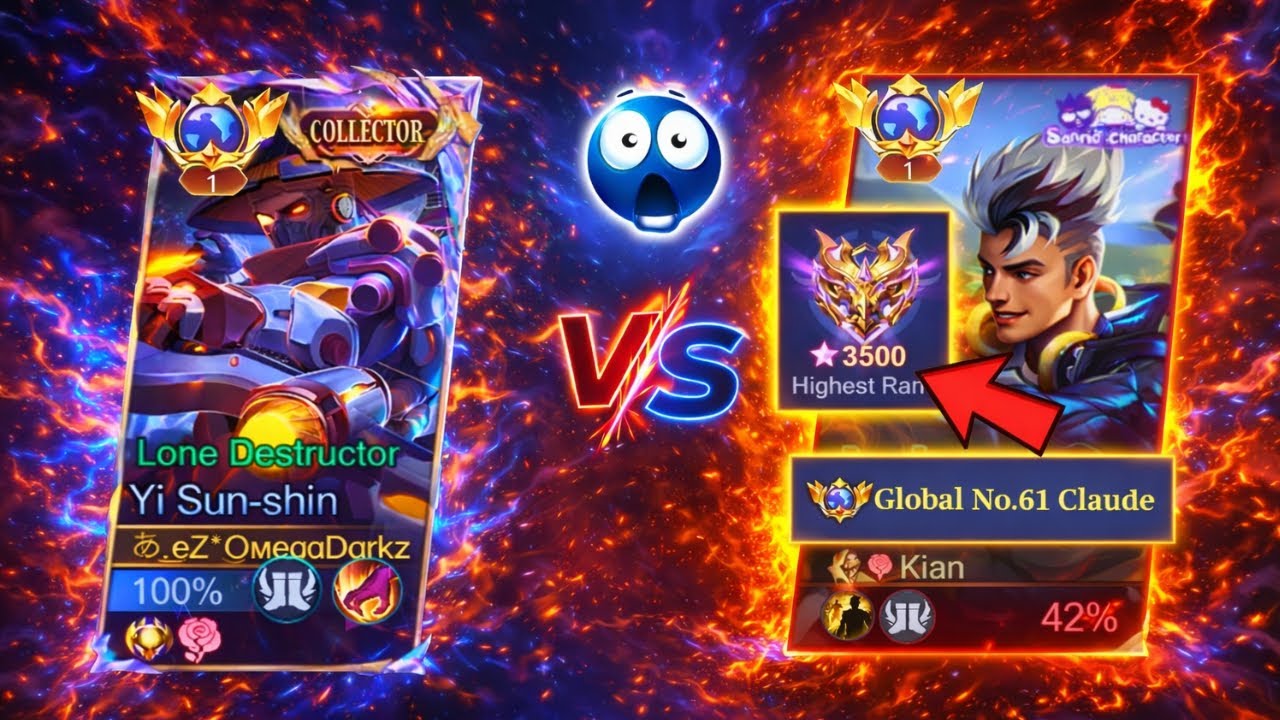 YSS vs 3500+ Stars Immortal Player… Former Global Claude 😳
