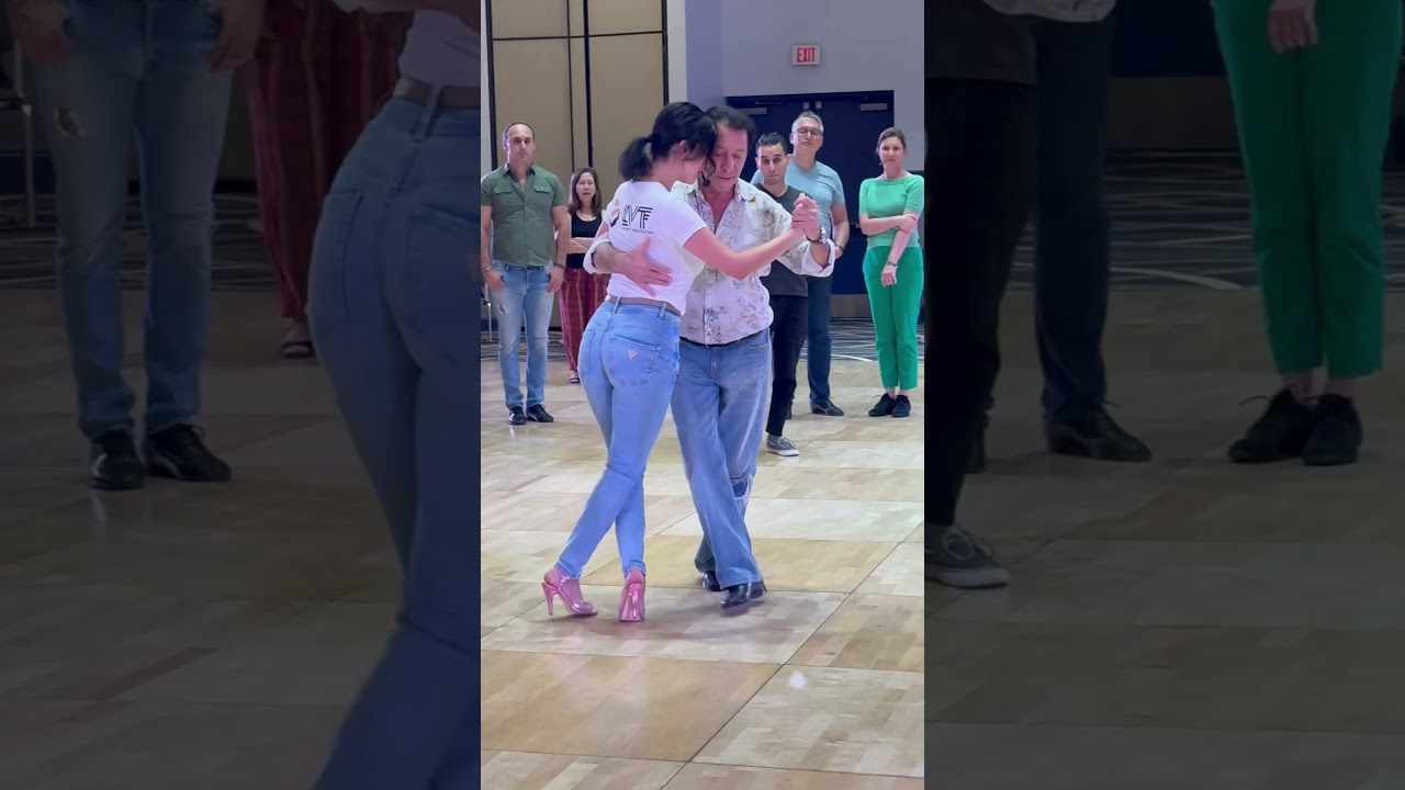 Video thumbnail for Miguel Zotto & Daiana Guspero. Tango lesson. 2023 Las Vegas Tango Festival. September 9, 2023🪗