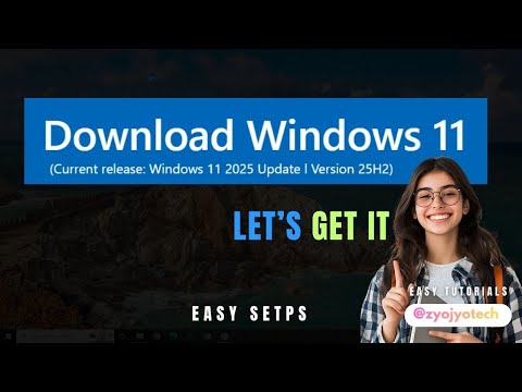 Download Windows 11 ISO File FREE | Latest Version 2025 | Official Tutorial