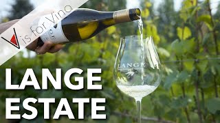 Wine Tasting in the Heart of Willamette Valley (Oregon) in the Dundee Hills, at Lange Estate Winery