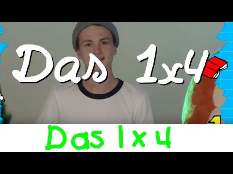 🐶 Das 1x4 Lied - Mathe Lernlieder || Kinderlieder