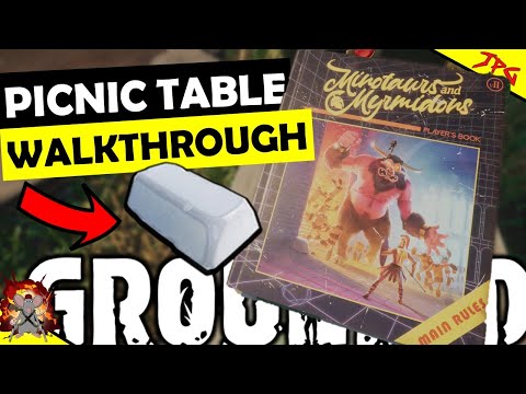 GROUNDED How To Get SALT Glob/Molar Scanner + More! PICNIC Table WALKTHROUGH - Hot And Hazey Update