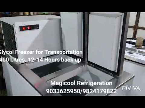 Magicool Refrigeration Stainless Steel Glycol Deep Freezer, Electric