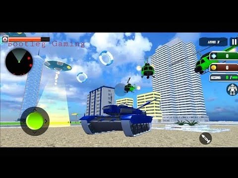 Tank Robot Transform Wars - Multi Robot Game - Android Gameplay