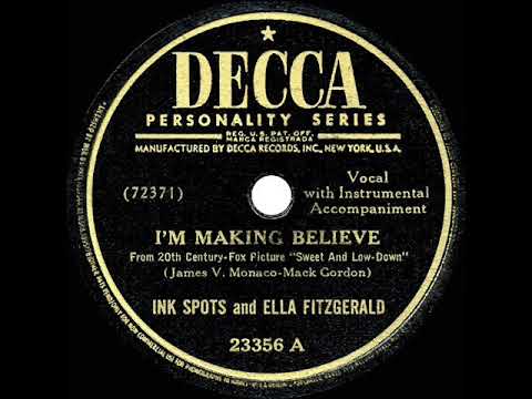 1944 OSCAR-NOMINATED SONG: I’m Making Believe - Ink Spots & Ella Fitzgerald