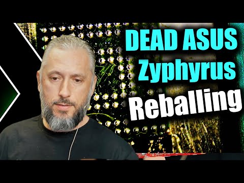 ASUS Zephyrus Laptop Stone Dead. Is it Fixable?  Reballing Super IO Chip.