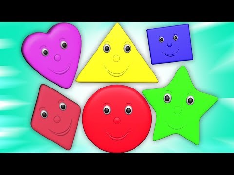 formt Lied für Kinder | Lernen geometrische Formen | Shapes Song | Kids Channel Deutschland