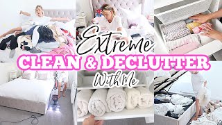 EXTREME CLEAN, DECLUTTER AND ORGANIZE WITH ME // ALL DAY SPEED CLEANING MOTIVATION 2021