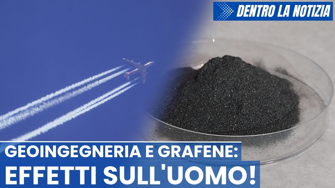 GEOINGEGNERIA SHOCK! Brevetto USA "Nanoparticelle di ossido di grafene 3D per la semina delle nuvole