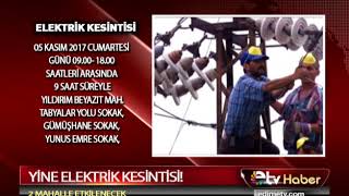 YİNE ELEKTRİK KESİNTİSİ!
