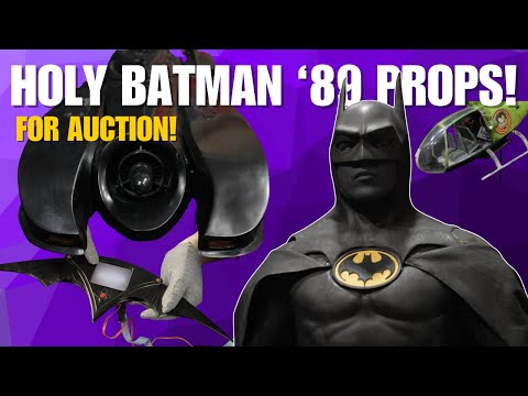 Insane Collection of Batman '89 Props & Costume