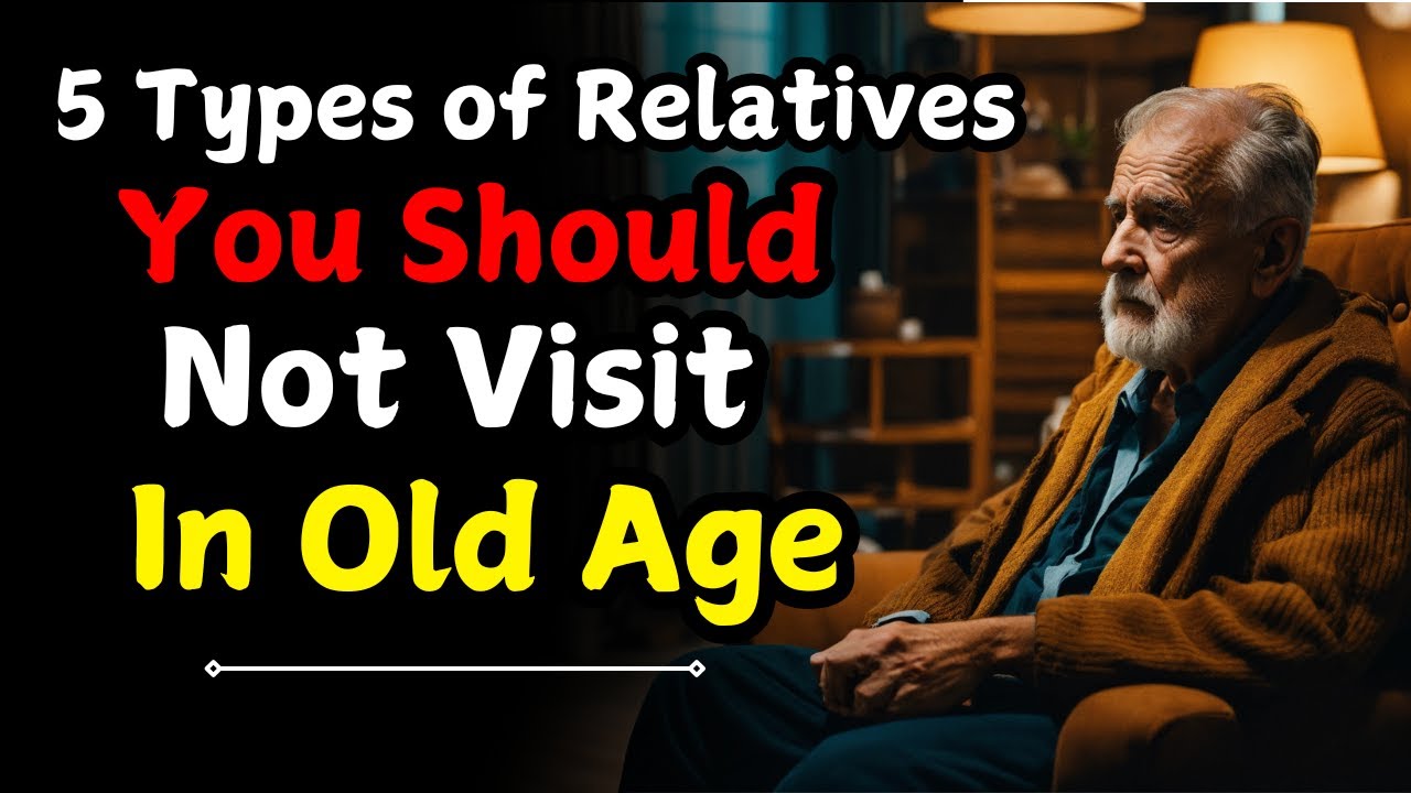 5 Types of Family Members That Can Drain Your Energy in Old Age
