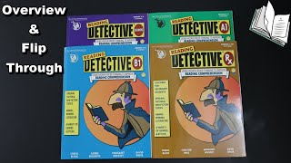 Reading Detective Books 1-4| Overview| Flip Through| Reading Comprehension Curriculum 3rd-12th Grade