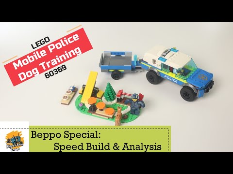 Mobile Police Dog Training | Lego City 60369 - Speed Build Review
