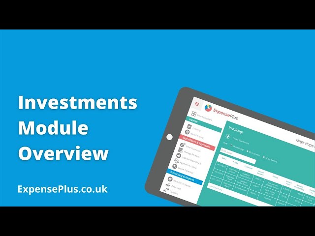 Investments Module Overview - title board
