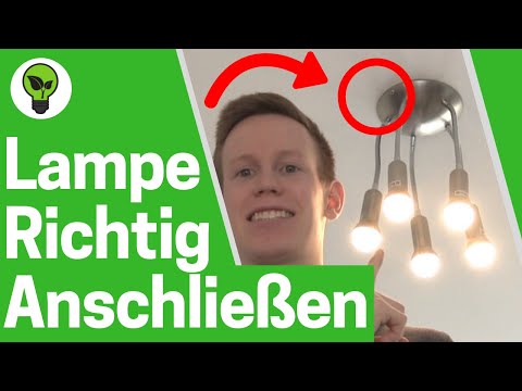 Connecting a lamp ✅ TOP INSTRUCTIONS: How to mount a ceiling light & attach a ceiling lamp - hang...
