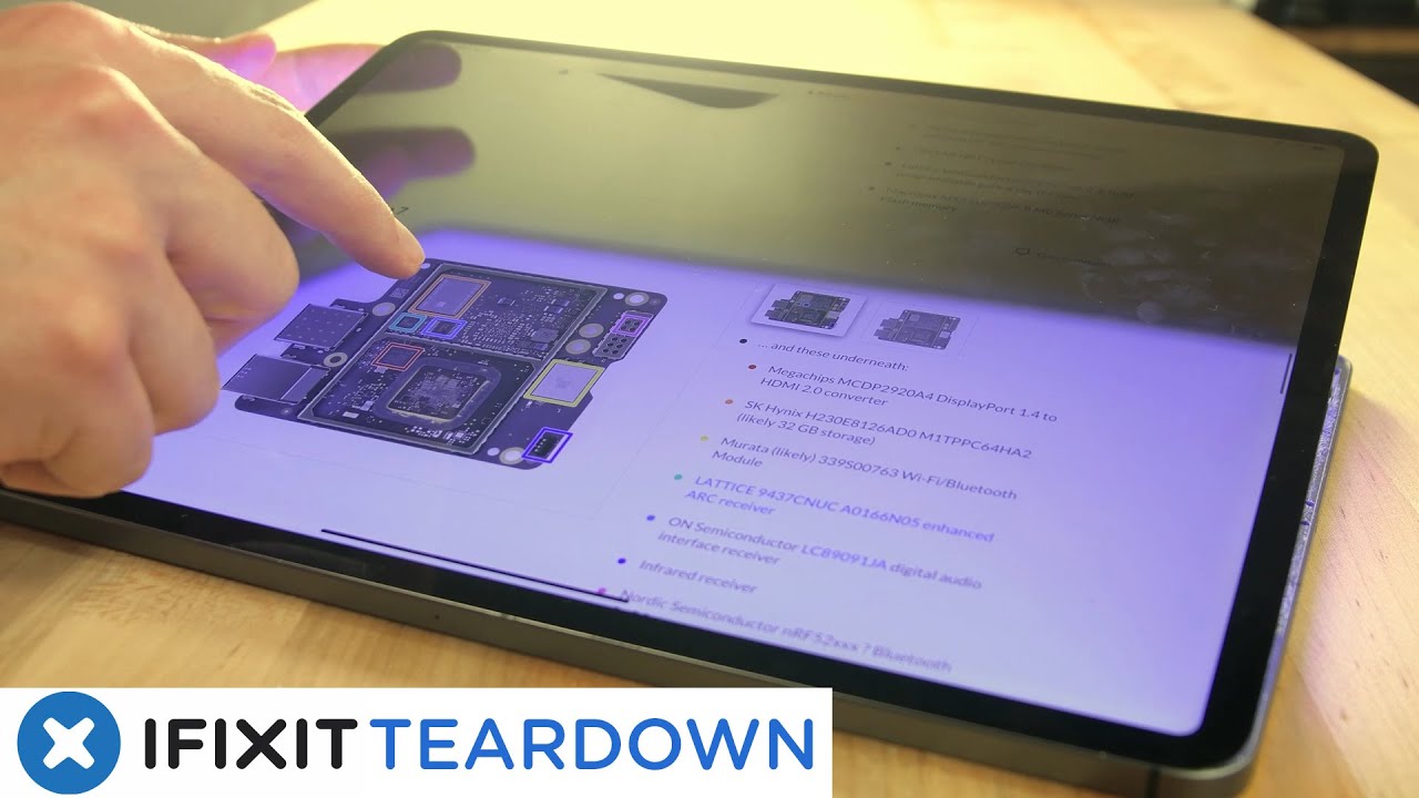 M1 iPad Teardown:  Inside the New XDR Display!