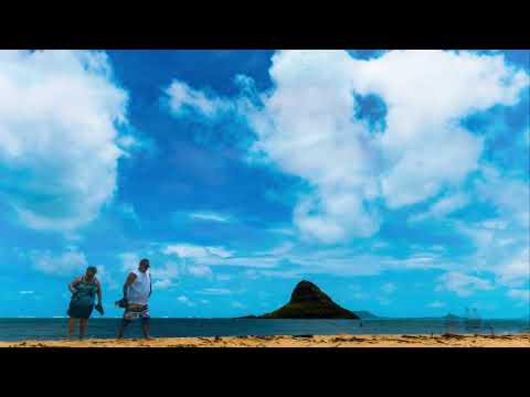 An Elderly Couple Walking By The Beach | Non Copyrighted HD Video