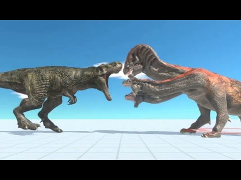 Death Run Zombie Trex vs Dead Hydra ARBS Animal Revolt Battle Simulator