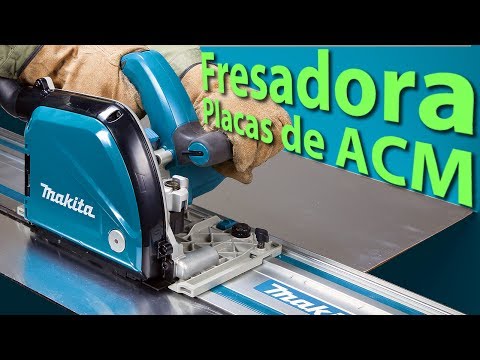 Makita CA5000XJ Aliuminio freza 118 mm, 1300 W, MAKPACK video