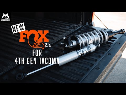 All NEW Fox 2.5 Performance Series Lift Kit for 4th Gen Toyota Tacoma!