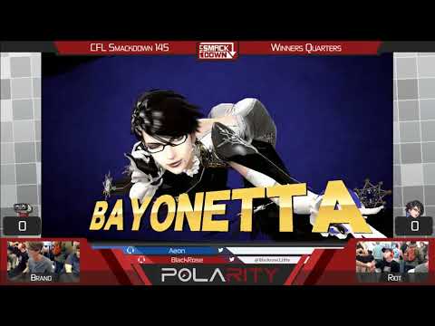 CFL Smackdown 145 WiiU - Brand (ROB) vs Riot (Bayonetta) - Winners Quarters