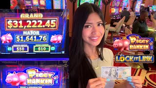 My first time playing Piggy Bankin’! 🐷 | Honey Slots #casino #vegas #slotmachine
