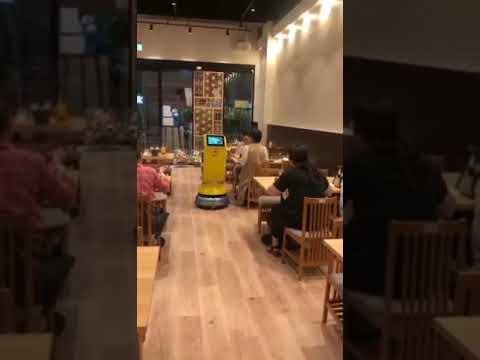 Food delivery service robot_BENBEN ROBOT from AoBo Robotics