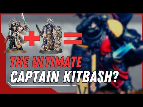 From Templar Marshal to Primaris Captain - Warhammer 40K Conversion/Kitbash