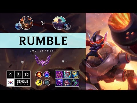 Rumble Support vs Braum - KR Master Patch 14.13